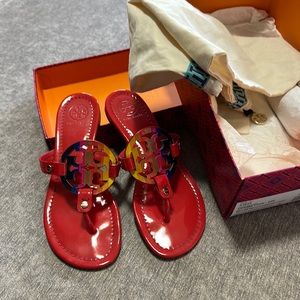 Tory Burch Miller with Rainbow logo